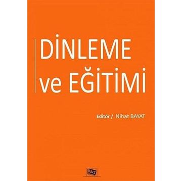 Dinleme ve Eğitimi - Anı Yayıncılık