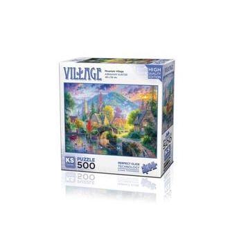 Dino Village in The Mountains Puzzle