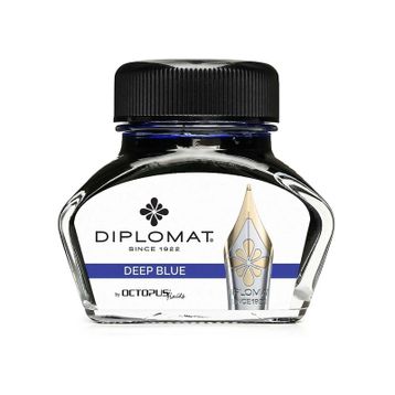 Diplomat D41001043 30 ml Koyu Mavi Mürekkep