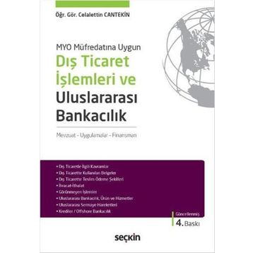 Dış Ticaret İşlemleri ve Uluslararası Bankacılık - Celalettin Cantekin