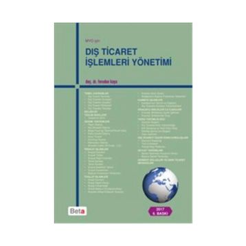Dış Ticaret İşlemleri Yönetimi - Yaser Gürsoy