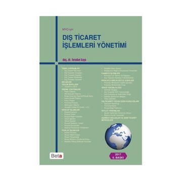 Dış Ticaret İşlemleri Yönetimi - Yaser Gürsoy