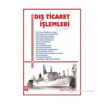Dış Ticaret İşlemleri Yönetimi - Yaser Gürsoy