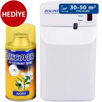 Discover Otomatik Oda Kokusu Dispenseri + Oda Kokusu Hediye