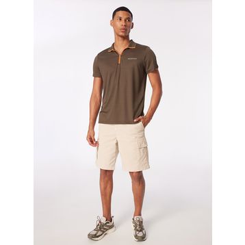 Discovery Expedition D4SM-TST3246 Haki Basic Erkek Polo T-Shirt