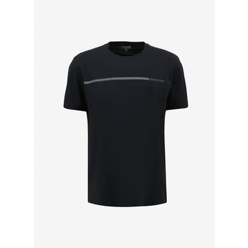 Discovery Expedition D4SM-TST3266 Lacivert Bisiklet Yaka Relaxed Baskılı Erkek T-Shirt