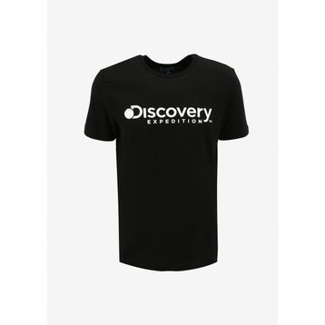 Discovery Expedition D4SM-TST3290 Bisiklet Yaka Siyah Erkek T-Shirt