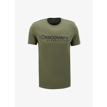 Discovery Expedition D4SM-TST3290 Haki Bisiklet Yaka Erkek T-Shirt