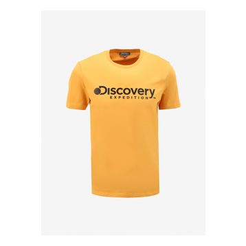 Discovery Expedition D4SM-TST3290 Hardal Bisiklet Yaka Erkek T-Shirt