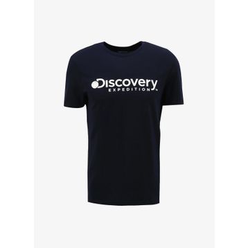 Discovery Expedition D4SM-TST3290 Lacivert Bisiklet Yaka Erkek T-Shirt