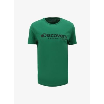 Discovery Expedition D4SM-TST3290 Yeşil Bisiklet Yaka Erkek T-Shirt
