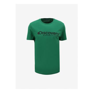 Discovery Expedition D4SM-TST3290 Yeşil Bisiklet Yaka Erkek T-Shirt