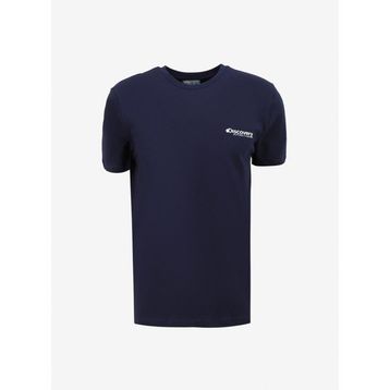Discovery Expedition D4SM-TST3294 Lacivert Bisiklet Yaka Erkek T-Shirt