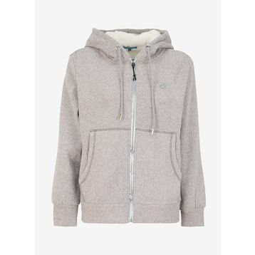 Discovery Expedition D4WL-SWT3007 Gri Melanj Kadın Kapüşon Relaxed Düz Sweatshirt