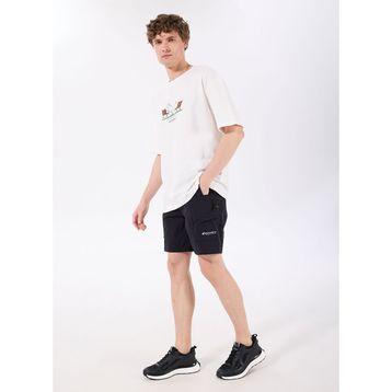 Discovery Expedition D5SM-SHT3762 Lacivert Relaxed Fit Erkek Şort