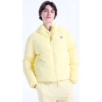 Discovery Expedition D5WL-MNT3581 Sarı Düz Kadın Mont