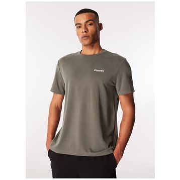 Discovery PERTA Expedition Bisiklet Yaka Baskılı Haki Erkek T-Shirt