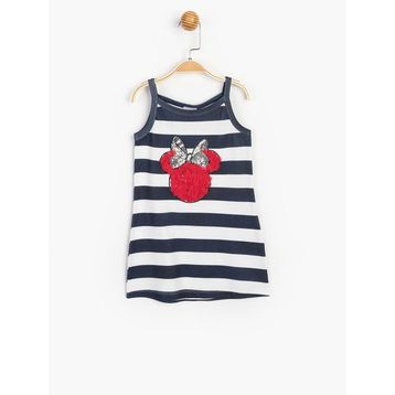 Disney 15506 Lacivert Kız Çocuk Elbise