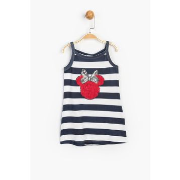 Disney 15506 Lacivert Kız Çocuk Elbise