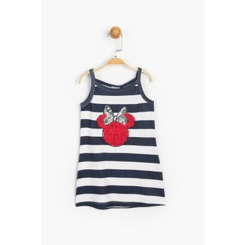 Disney 15506 Lacivert Kız Çocuk Elbise