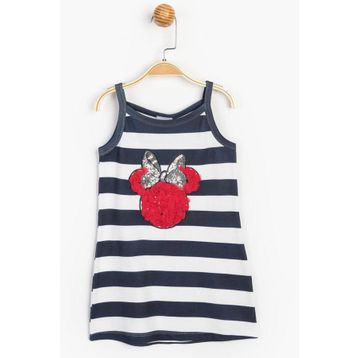 Disney 15506 Lacivert Kız Çocuk Elbise
