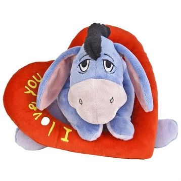 Disney 2K6087 25 cm Winnie The Pooh Temalı Eeyore Kalp Halkalı