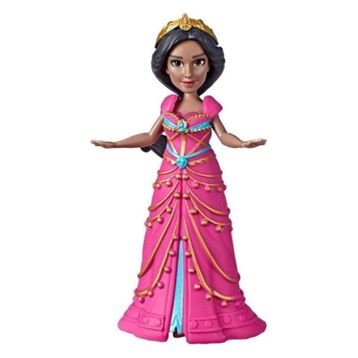 Disney E6562 Aladdin Prenses Jasmine Pembe Kıyafetli Mini Figür