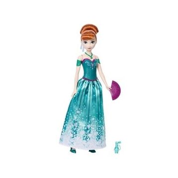 Disney JBG60 Frozen Karlar Ülkesi Eğlenceli Sürprizler Anna Bebek
