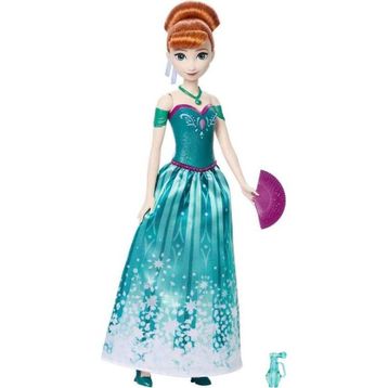 Disney JBG60 Frozen Karlar Ülkesi Eğlenceli Sürprizler Anna Bebek