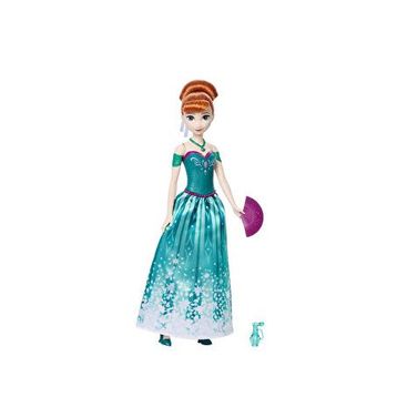 Disney JBG60 Frozen Karlar Ülkesi Eğlenceli Sürprizler Anna Bebek