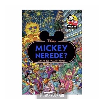 Disney Mickey Nerede? - Ara Ve Bul Faaliyet Kitabı - Kolektif