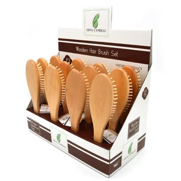 Diva Camille SGB-277 Bambu Saç Fırçası