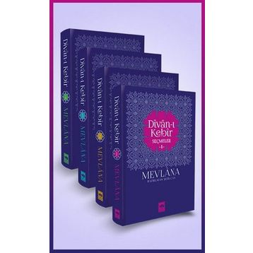 DIVAN-I KEBIR - SEÇMELER (4 CILT, TAKIM) - ŞEFİK CAN