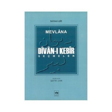 DIVAN-I KEBIR - SEÇMELER (4 CILT, TAKIM) - ŞEFİK CAN
