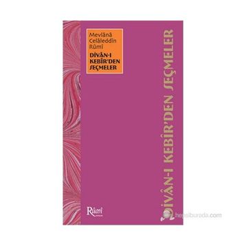 DIVAN-I KEBIR'DEN SEÇMELER - BEKIR ŞAHİN