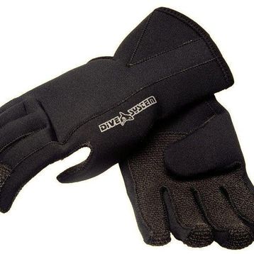 Dive System Kevlar Siyah 3 mm Eldiven