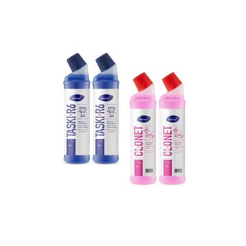 Diversey 2x750 ml Taski Clonet Extra + 2x750 ml Room Care R6