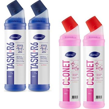 Diversey 2x750 ml Taski Clonet Extra + 2x750 ml Room Care R6