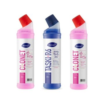 Diversey 2x750 ml Taski Clonet Extra + 750 ml Room Care R6