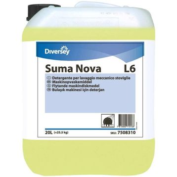 Diversey Suma Nova L6 Sert Sular 20 kg Bulaşık Makinesi Sıvı Deterjanı