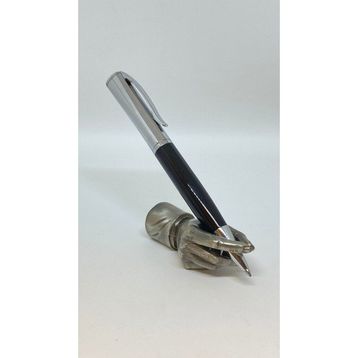 Divitpen Lux Silver Black Tükenmez Kalem
