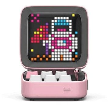 Divoom Ditoo Pembe Bluetooth Hoparlör