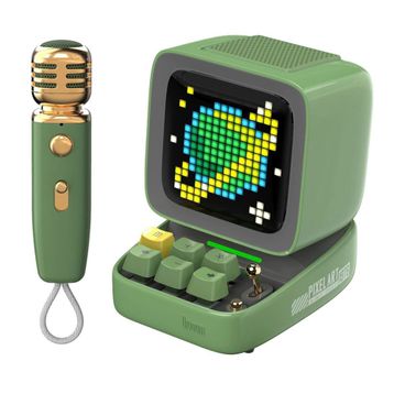 Divoom DitooMic Yeşil Bluetooth Hoparlör