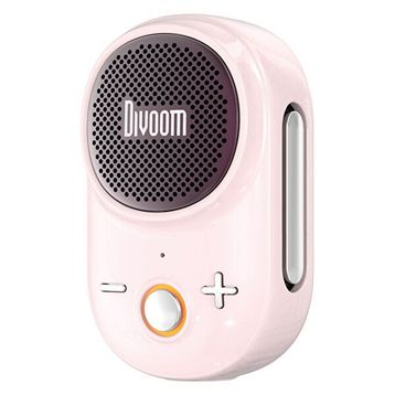 Divoom Itour-S Pembe Mini Bluetooth Hoparlör