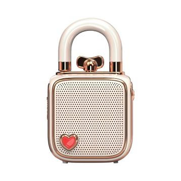 Divoom Love-lock Pembe Taşınabilir Bluetooth Hoparlör