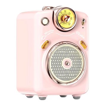 Divoom Pembe Fairy OK Mikrofonlu Mini Bluetooth Hoparlör