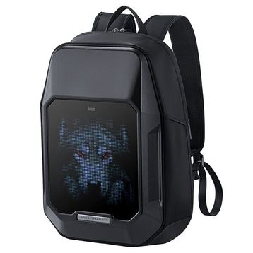 Divoom Pixoo Cyberbag Siyah Piksel Led Ekranlı Sırt Çantası