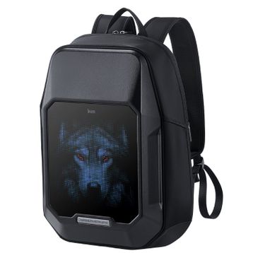 Divoom Pixoo Cyberbag Siyah Piksel Led Ekranlı Sırt Çantası