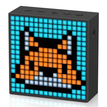 Divoom Timebox Evo Pixel Art Smart Siyah Bluetooth Hoparlör