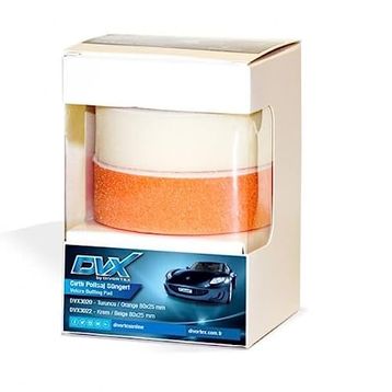 Divortex 2 Adet 80x25 mm Cırtlı Far Pasta Cila Polisaj Süngeri